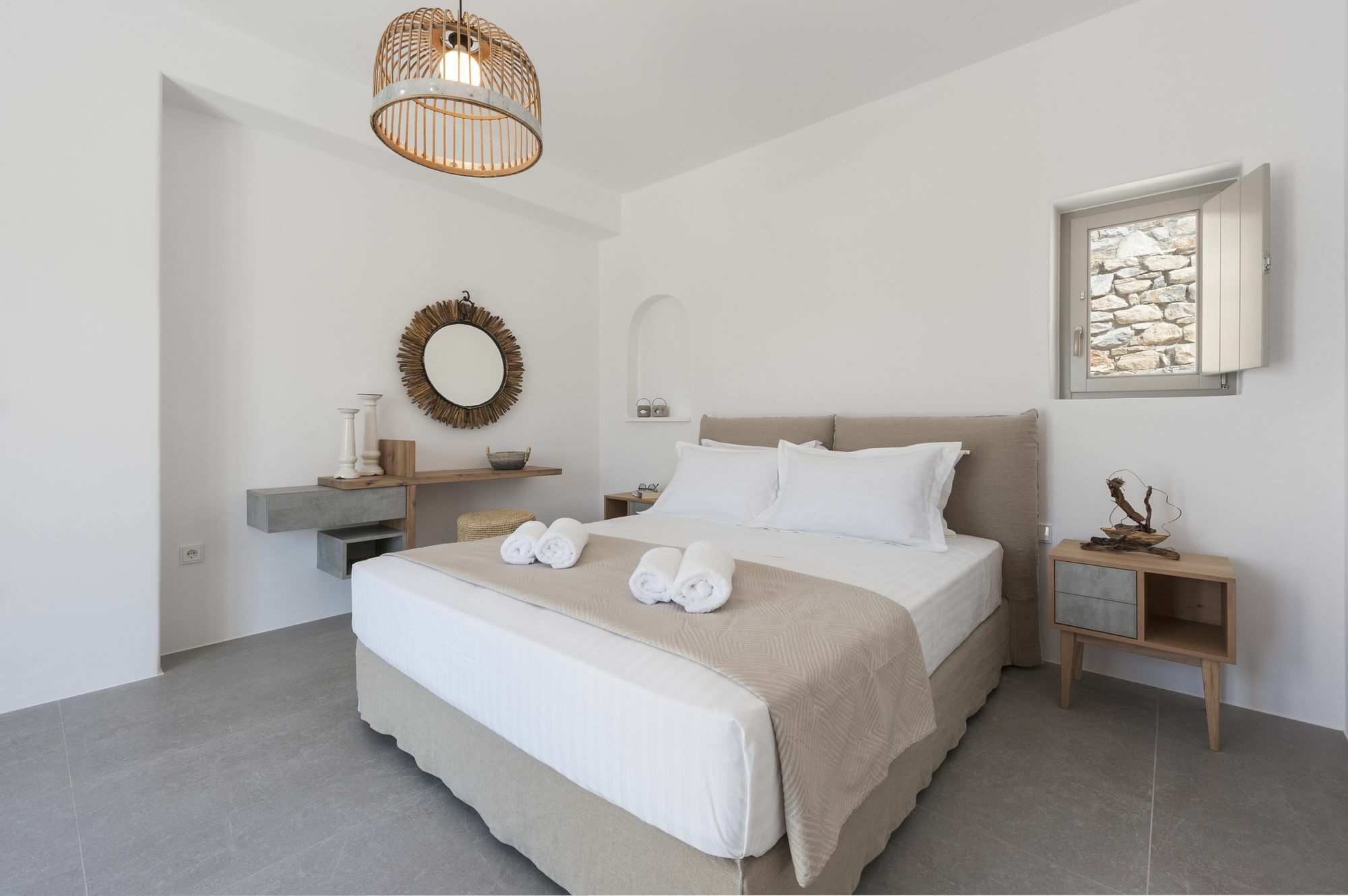Niriides Luxury Villas Alikí Eksteriør bilde