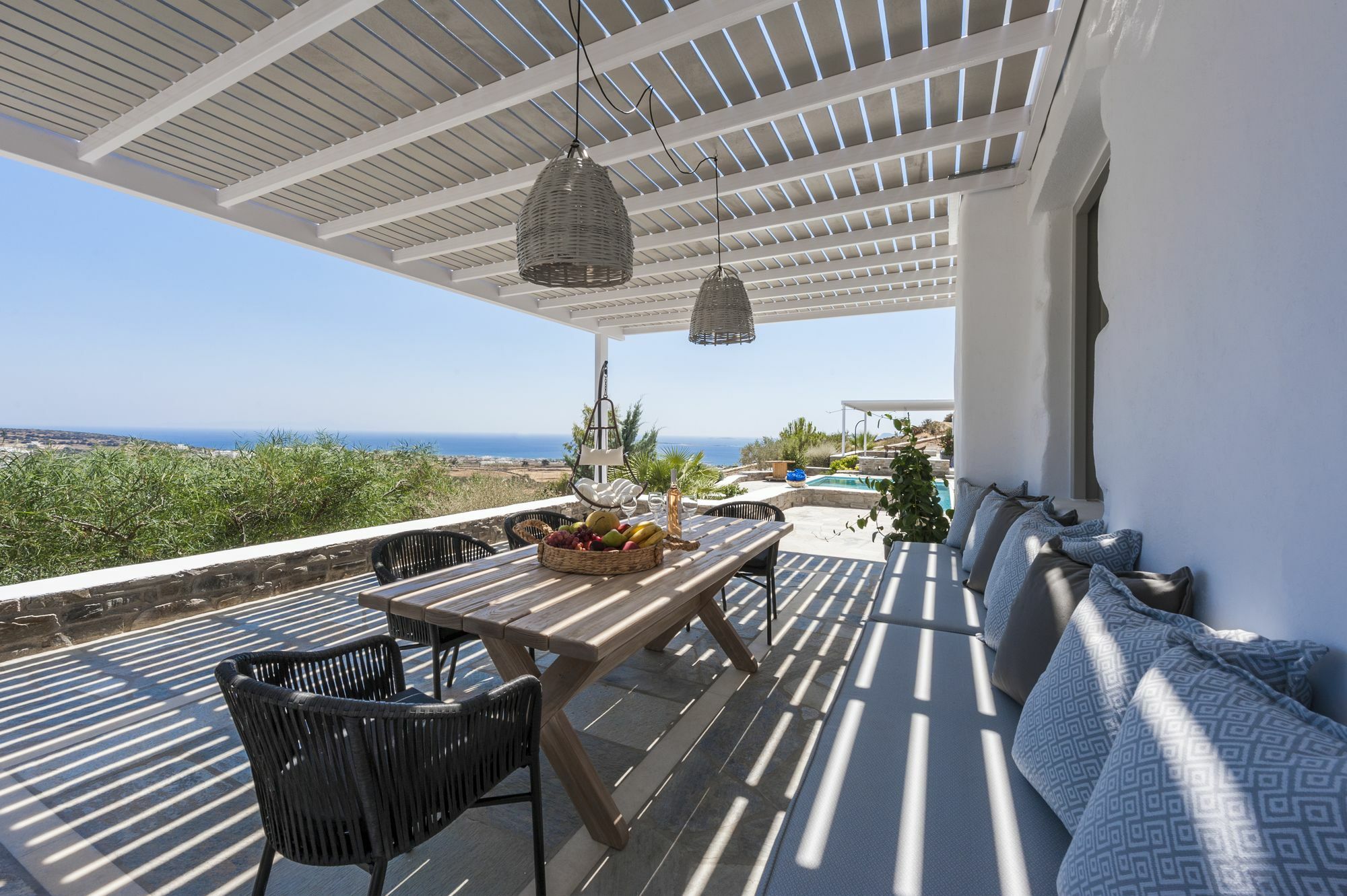 Niriides Luxury Villas Alikí Eksteriør bilde