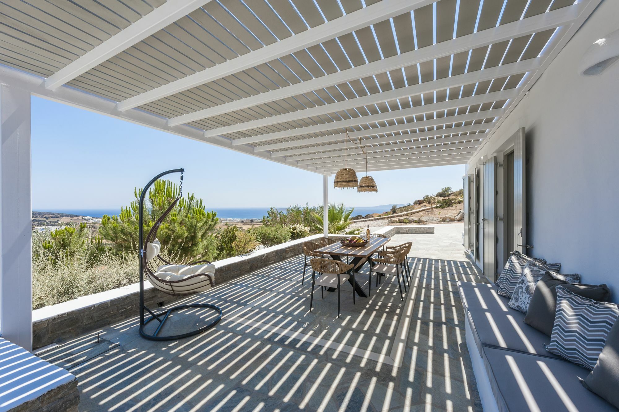 Niriides Luxury Villas Alikí Eksteriør bilde