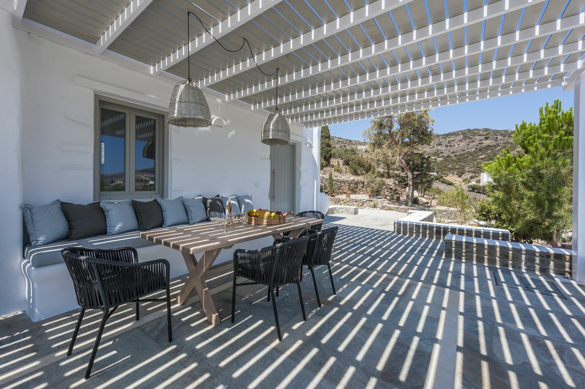 Niriides Luxury Villas Alikí Eksteriør bilde